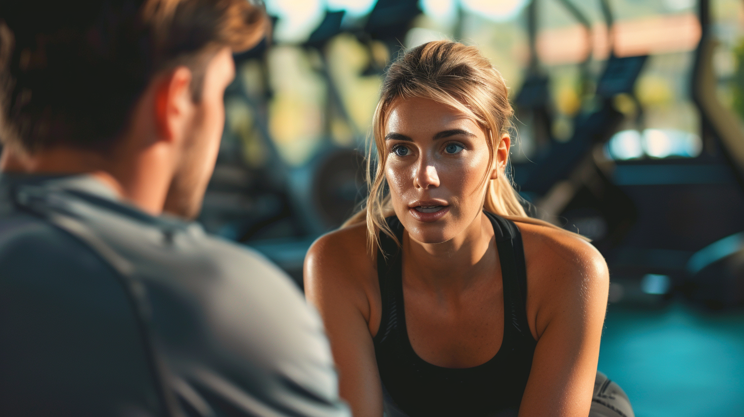 Група людей різного віку займається фітнесом разом